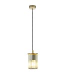 Argon NORFOLK 8755 lampa wisząca ogrodowa 1 pł., złoty + transparentny E27 (nie zawiera źródła światła) / 230V aluminium Argon NORFOLK 8755 lampa wisząca ogrodowa 1 pł., złoty + transparentny E27 (nie zawiera źródła światła) / 230V aluminium