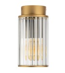 Lampy zewnętrzne sufitowe - Argon NORFOLK 8774 plafon 1 pł., złoty + transparentny E27 (nie zawiera źródła światła) / 230V aluminium lakierowane, szk - product 3