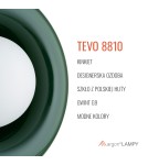 Argon TEVO 8810 kinkiet 1 pł., butelkowa zieleń, opal mat G9 (nie zawiera źródła światła) / 230V szkło Argon TEVO 8810 kinkiet 1 pł., butelkowa zieleń, opal mat G9 (nie zawiera źródła światła) / 230V szkło