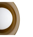 Kinkiety designerskie - Argon TEVO 8811 kinkiet 1 pł., bursztyn kryjący, opal mat G9 (nie zawiera źródła światła) / 230V szkło - product 5