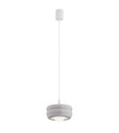 Lampy wiszące pojedyncze - Argon TEVO 8814 lampa wisząca 1 pł., kaszmir piaskowy, opal mat G9 (nie zawiera źródła światła) / 230V szkło, stal lakie - product 1