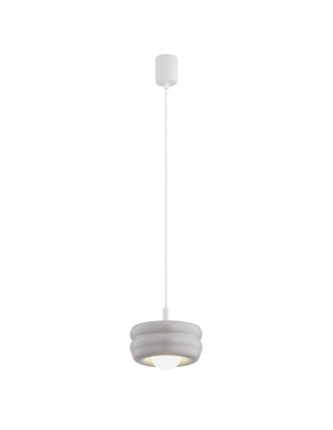 Argon TEVO 8814 lampa wisząca 1 pł., kaszmir piaskowy, opal mat G9 (nie zawiera źródła światła) / 230V szkło, stal lakie