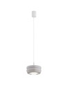 Argon TEVO 8814 lampa wisząca 1 pł., kaszmir piaskowy, opal mat G9 (nie zawiera źródła światła) / 230V szkło, stal lakie