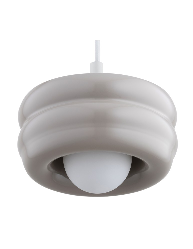 Argon TEVO 8814 lampa wisząca 1 pł., kaszmir piaskowy, opal mat G9 (nie zawiera źródła światła) / 230V szkło, stal lakie