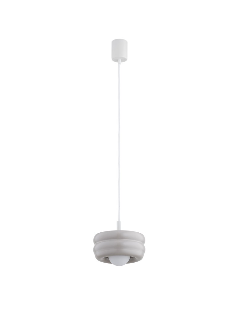 Argon TEVO 8814 lampa wisząca 1 pł., kaszmir piaskowy, opal mat G9 (nie zawiera źródła światła) / 230V szkło, stal lakie
