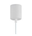 Lampy wiszące pojedyncze - Argon TEVO 8814 lampa wisząca 1 pł., kaszmir piaskowy, opal mat G9 (nie zawiera źródła światła) / 230V szkło, stal lakie - product 6