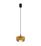 Argon TEVO 8816 lampa wisząca 1 pł., bursztyn kryjący, opal mat G9 (nie zawiera źródła światła) / 230V szkło, stal laki Argon TEVO 8816 lampa wisząca 1 pł., bursztyn kryjący, opal mat G9 (nie zawiera źródła światła) / 230V szkło, stal laki