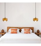 Argon TEVO 8816 lampa wisząca 1 pł., bursztyn kryjący, opal mat G9 (nie zawiera źródła światła) / 230V szkło, stal laki Argon TEVO 8816 lampa wisząca 1 pł., bursztyn kryjący, opal mat G9 (nie zawiera źródła światła) / 230V szkło, stal laki