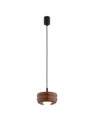 Argon TEVO 8817 lampa wisząca 1 pł., terakota, opal mat G9 (nie zawiera źródła światła) / 230V szkło, stal lakierowana