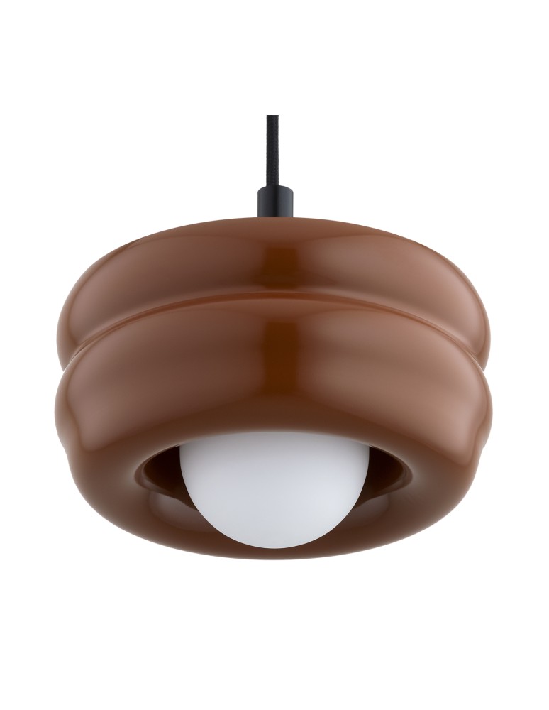 Argon TEVO 8817 lampa wisząca 1 pł., terakota, opal mat G9 (nie zawiera źródła światła) / 230V szkło, stal lakierowana