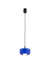 Argon TEVO 8818 lampa wiszaca 1 pł., kobalt, opal mat G9 (nie zawiera źródła światła) / 230V szkło, stal lakierowana
