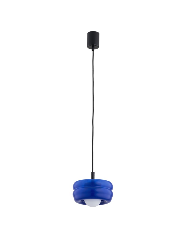 Argon TEVO 8818 lampa wiszaca 1 pł., kobalt, opal mat G9 (nie zawiera źródła światła) / 230V szkło, stal lakierowana