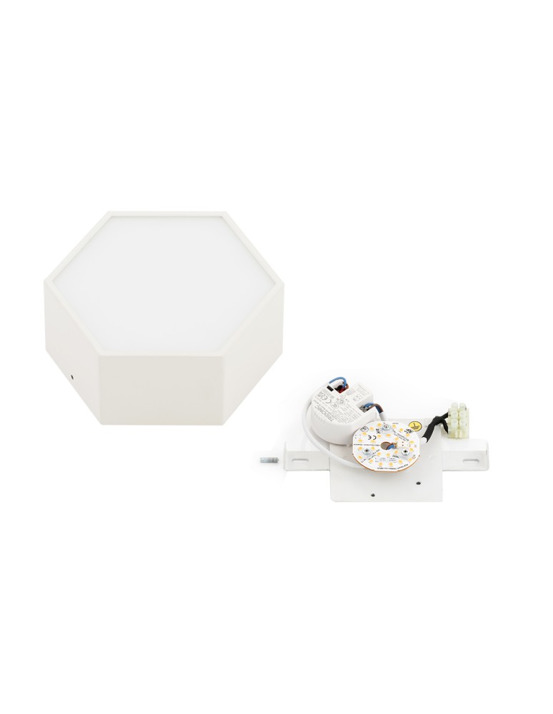 Argon LIBERO 8781 plafon LED, kremowy biały LED (zintegrowany) 230V / 1150 lm / 3000 K stal lakierowana, szkło Argon LIBERO 8781 plafon LED, kremowy biały LED (zintegrowany) 230V / 1150 lm / 3000 K stal lakierowana, szkło