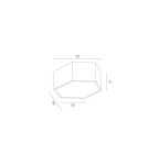 Argon LIBERO 8781 plafon LED, kremowy biały LED (zintegrowany) 230V / 1150 lm / 3000 K stal lakierowana, szkło Argon LIBERO 8781 plafon LED, kremowy biały LED (zintegrowany) 230V / 1150 lm / 3000 K stal lakierowana, szkło