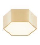 Argon LIBERO 8808 plafon LED, złoty LED (zintegrowany) 230V / 1150 lm / 3000 K stal lakierowana, szkło Argon LIBERO 8808 plafon LED, złoty LED (zintegrowany) 230V / 1150 lm / 3000 K stal lakierowana, szkło