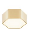 Argon LIBERO 8808 plafon LED, złoty LED (zintegrowany) 230V / 1150 lm / 3000 K stal lakierowana, szkło Argon LIBERO 8808 plafon LED, złoty LED (zintegrowany) 230V / 1150 lm / 3000 K stal lakierowana, szkło