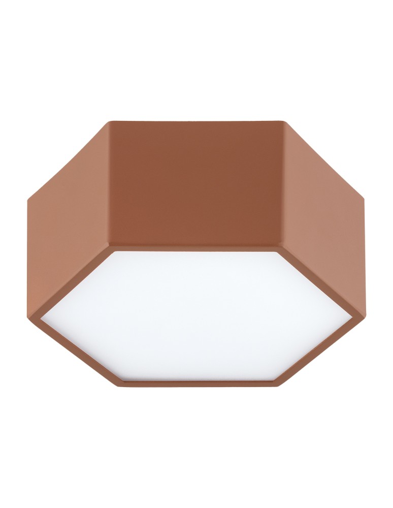 Argon LIBERO 8783 plafon LED, terakota LED (zintegrowany) 230V / 1150 lm / 3000 K stal lakierowana, szkło