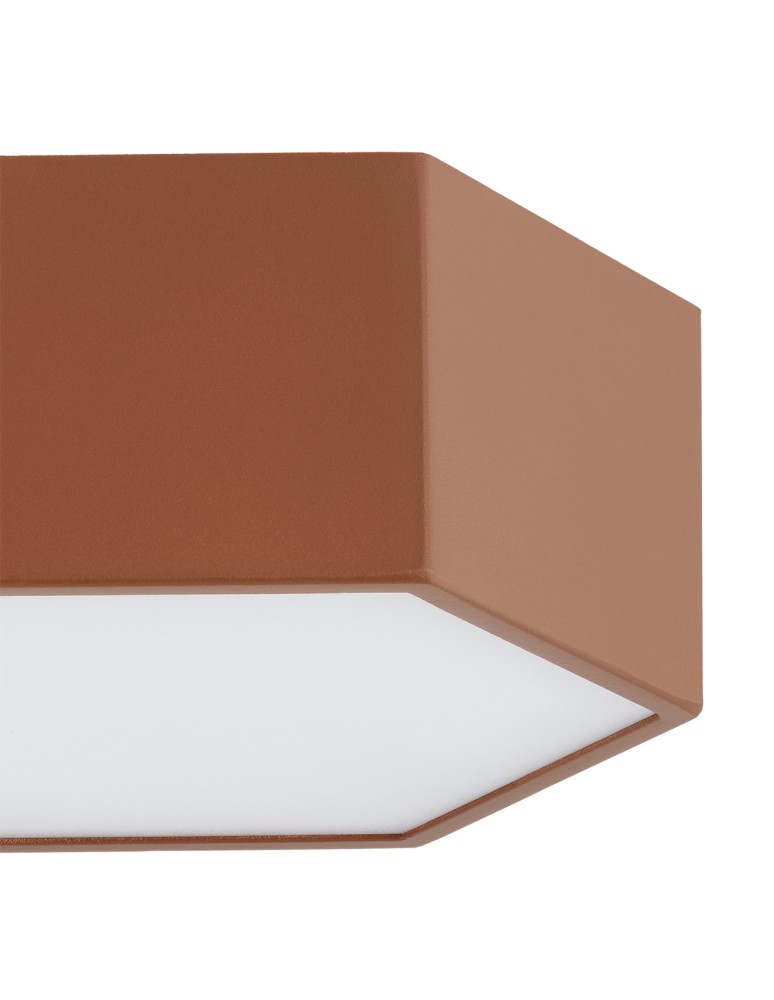 Argon LIBERO 8783 plafon LED, terakota LED (zintegrowany) 230V / 1150 lm / 3000 K stal lakierowana, szkło