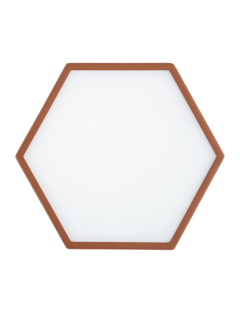 Argon LIBERO 8783 plafon LED, terakota LED (zintegrowany) 230V / 1150 lm / 3000 K stal lakierowana, szkło