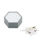 Argon LIBERO 8784 plafon LED, ciemna szałwia / night sage LED (zintegrowany) 230V / 1150 lm / 3000 K stal lakierowana, szkło Argon LIBERO 8784 plafon LED, ciemna szałwia / night sage LED (zintegrowany) 230V / 1150 lm / 3000 K stal lakierowana, szkło