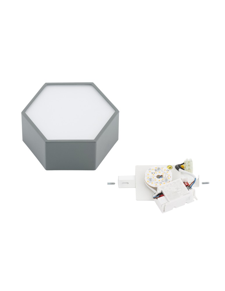 Argon LIBERO 8784 plafon LED, ciemna szałwia / night sage LED (zintegrowany) 230V / 1150 lm / 3000 K stal lakierowana, szkło Argon LIBERO 8784 plafon LED, ciemna szałwia / night sage LED (zintegrowany) 230V / 1150 lm / 3000 K stal lakierowana, szkło