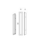 Milagro Kinkiet Wow 20W 3CCT IP54 60cm ML1723 Milagro Kinkiet Wow 20W 3CCT IP54 60cm ML1723