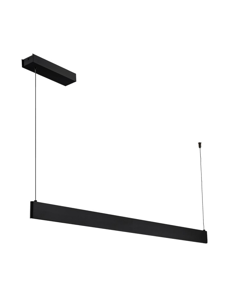 Milagro Lampa wisząca LINEA Black 36W LED 3000K-4000K-5700K ML1784 Milagro Lampa wisząca LINEA Black 36W LED 3000K-4000K-5700K ML1784