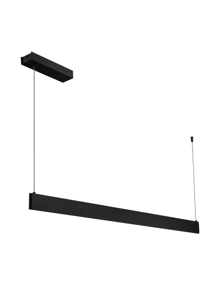 Milagro Lampa wisząca LINEA Black 36W LED 3000K-4000K-5700K ML1784 Milagro Lampa wisząca LINEA Black 36W LED 3000K-4000K-5700K ML1784