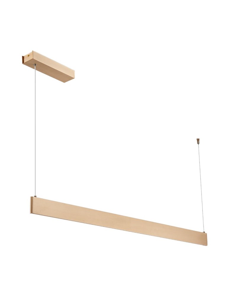 Milagro Lampa wisząca LINEA Gold 36W LED 3000K-4000K-5700K ML1785 Milagro Lampa wisząca LINEA Gold 36W LED 3000K-4000K-5700K ML1785