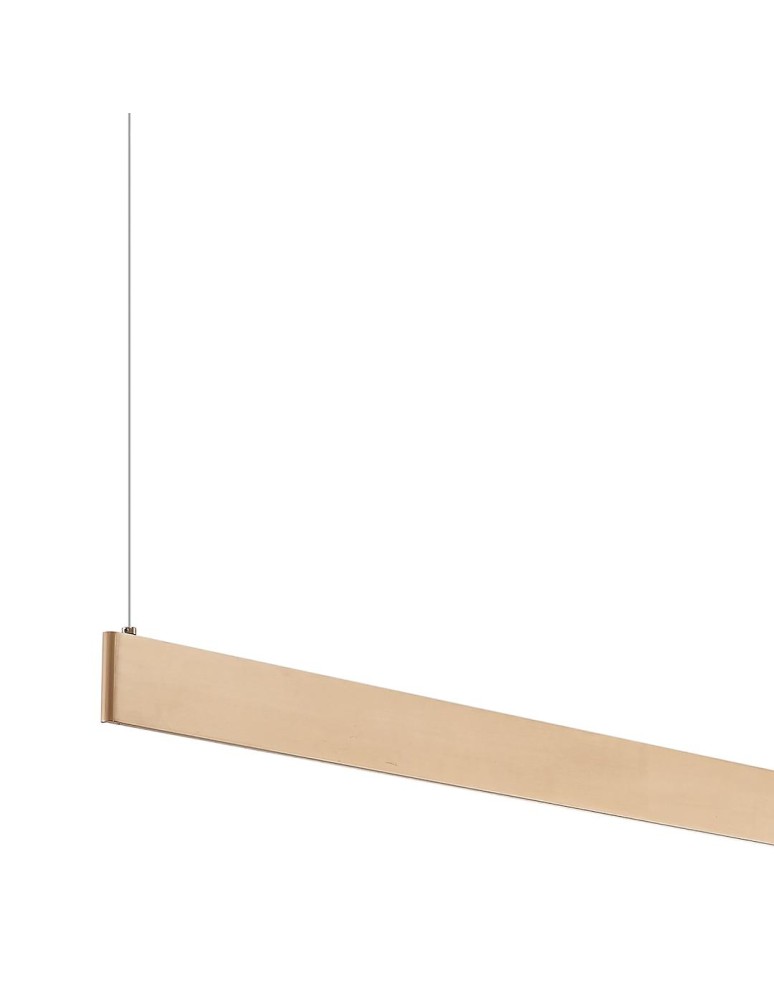 Milagro Lampa wisząca LINEA Gold 36W LED 3000K-4000K-5700K ML1785 Milagro Lampa wisząca LINEA Gold 36W LED 3000K-4000K-5700K ML1785