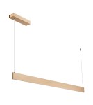 Milagro Lampa wisząca LINEA Gold 36W LED 3000K-4000K-5700K ML1785 Milagro Lampa wisząca LINEA Gold 36W LED 3000K-4000K-5700K ML1785