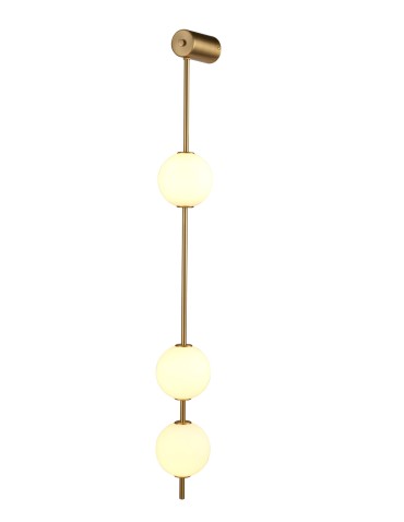 Step Into Design Lampa ścienna BERRY LED złoty biały 103 cm ST-DL-8541 WALL