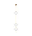 Step Into Design Lampa ścienna BERRY LED złoty biały 103 cm ST-DL-8541 WALL Step Into Design Lampa ścienna BERRY LED złoty biały 103 cm ST-DL-8541 WALL