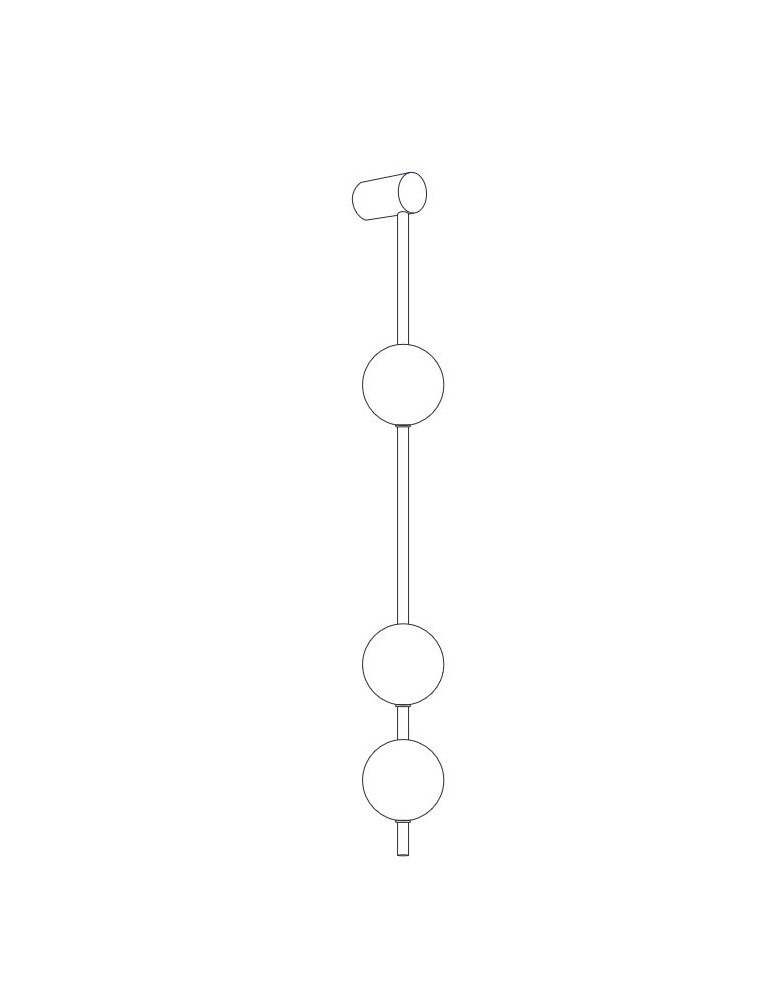 Step Into Design Lampa ścienna BERRY LED złoty biały 103 cm ST-DL-8541 WALL Step Into Design Lampa ścienna BERRY LED złoty biały 103 cm ST-DL-8541 WALL