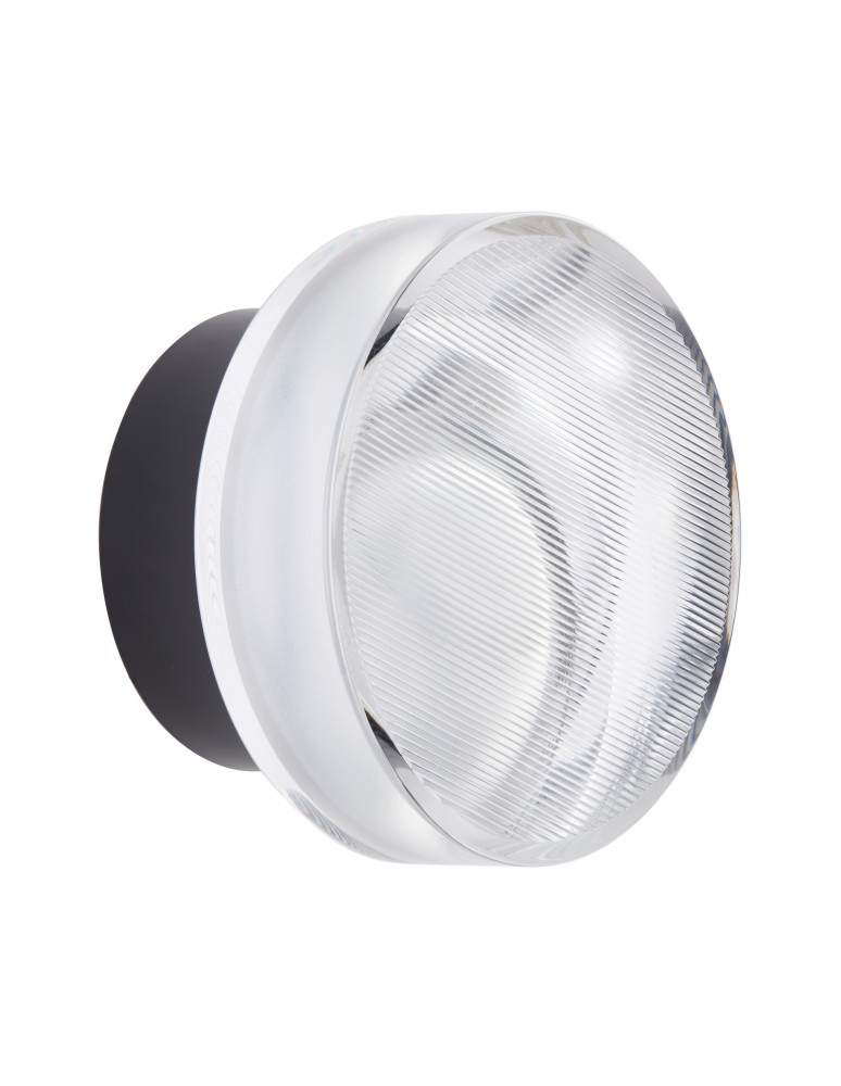Step Into Design Lampa ścienna CARMELLO LED transparentna czarna 13,5 cm ST-DL-8535 black Step Into Design Lampa ścienna CARMELLO LED transparentna czarna 13,5 cm ST-DL-8535 black