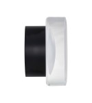 Step Into Design Lampa ścienna CARMELLO LED transparentna czarna 13,5 cm ST-DL-8535 black Step Into Design Lampa ścienna CARMELLO LED transparentna czarna 13,5 cm ST-DL-8535 black