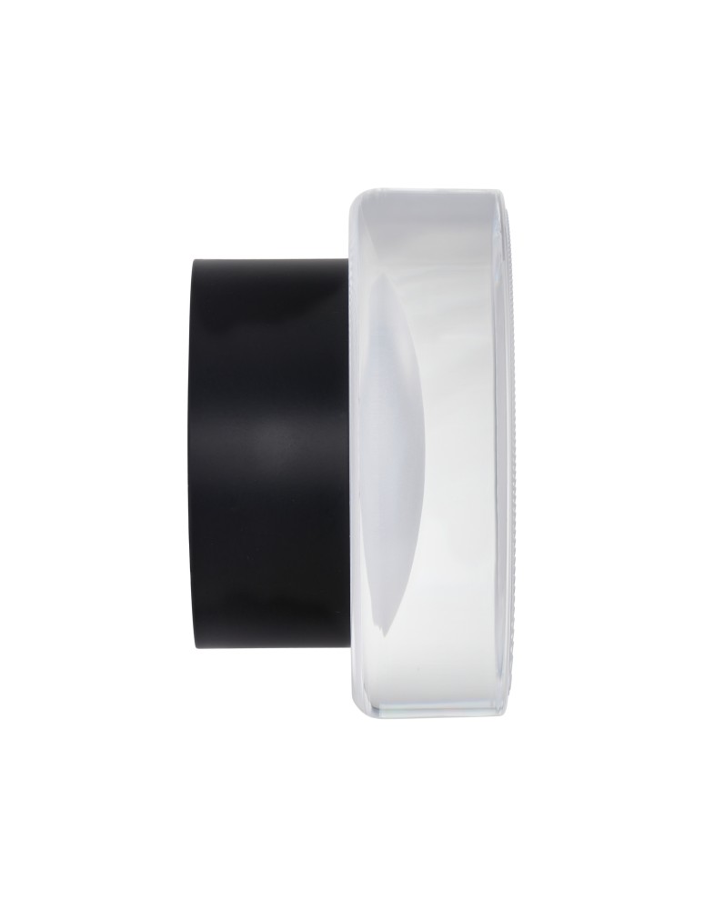 Step Into Design Lampa ścienna CARMELLO LED transparentna czarna 13,5 cm ST-DL-8535 black Step Into Design Lampa ścienna CARMELLO LED transparentna czarna 13,5 cm ST-DL-8535 black