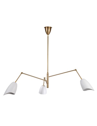 Step Into Design Lampa wisząca RAGNO biała 150 cm ST-8625P white