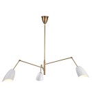 Step Into Design Lampa wisząca RAGNO biała 150 cm ST-8625P white Step Into Design Lampa wisząca RAGNO biała 150 cm ST-8625P white