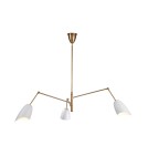 Step Into Design Lampa wisząca RAGNO biała 150 cm ST-8625P white Step Into Design Lampa wisząca RAGNO biała 150 cm ST-8625P white