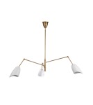 Step Into Design Lampa wisząca RAGNO biała 150 cm ST-8625P white Step Into Design Lampa wisząca RAGNO biała 150 cm ST-8625P white