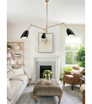 Step Into Design Lampa wisząca RAGNO biała 150 cm ST-8625P white Step Into Design Lampa wisząca RAGNO biała 150 cm ST-8625P white