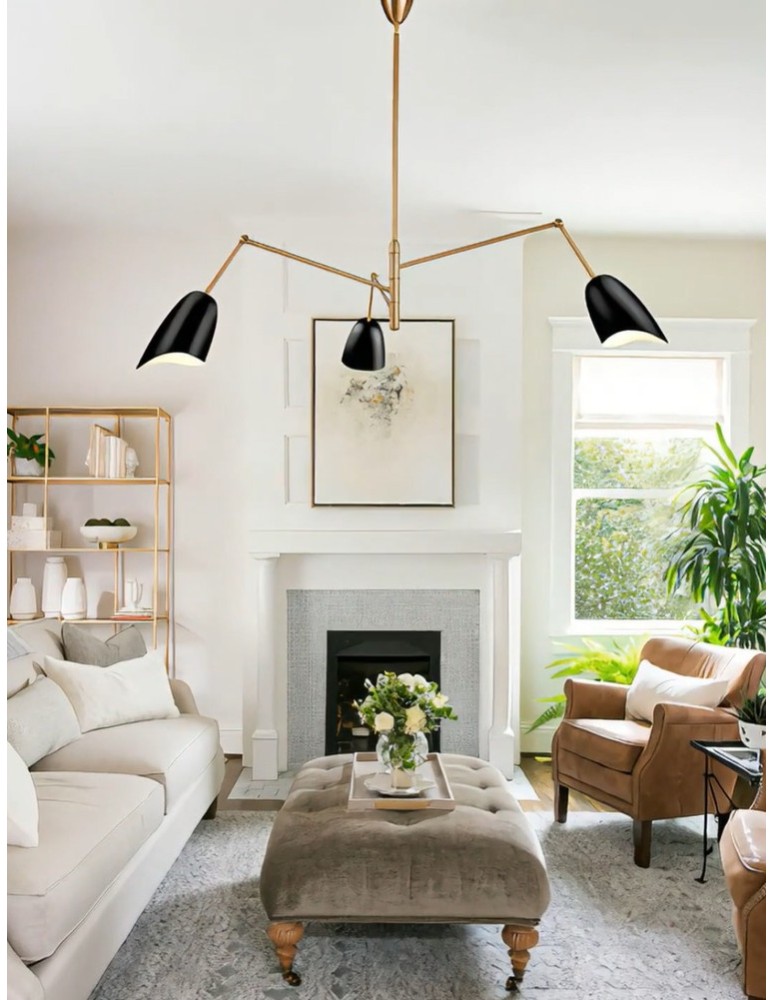 Step Into Design Lampa wisząca RAGNO biała 150 cm ST-8625P white Step Into Design Lampa wisząca RAGNO biała 150 cm ST-8625P white