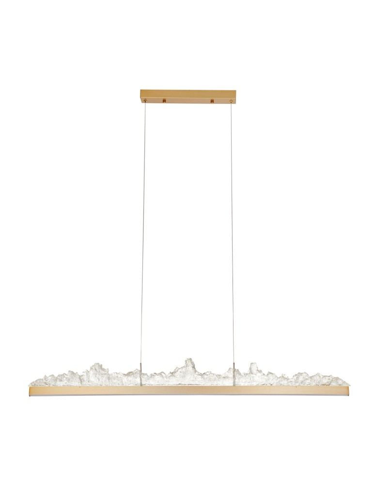 Step Into Design Lampa wisząca MONTANA LONG LED złota 125 cm ST-6490P/L