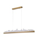 Lampy wiszące nad wyspę - Step Into Design Lampa wisząca MONTANA LONG LED złota 125 cm ST-6490P/L - product 3