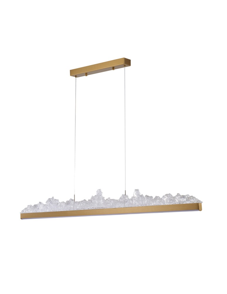 Step Into Design Lampa wisząca MONTANA LONG LED złota 125 cm ST-6490P/L