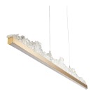 Lampy wiszące nad wyspę - Step Into Design Lampa wisząca MONTANA LONG LED złota 125 cm ST-6490P/L - product 4