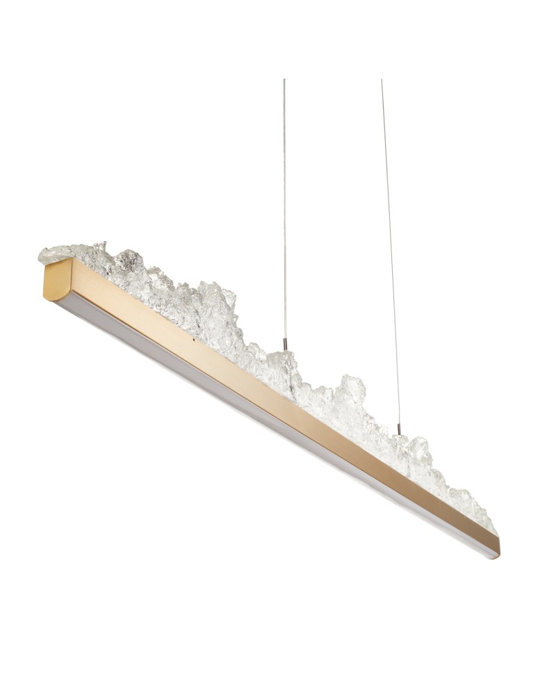 Step Into Design Lampa wisząca MONTANA LONG LED złota 125 cm ST-6490P/L
