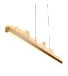 Lampy wiszące nad wyspę - Step Into Design Lampa wisząca MONTANA LONG LED złota 125 cm ST-6490P/L - product 6