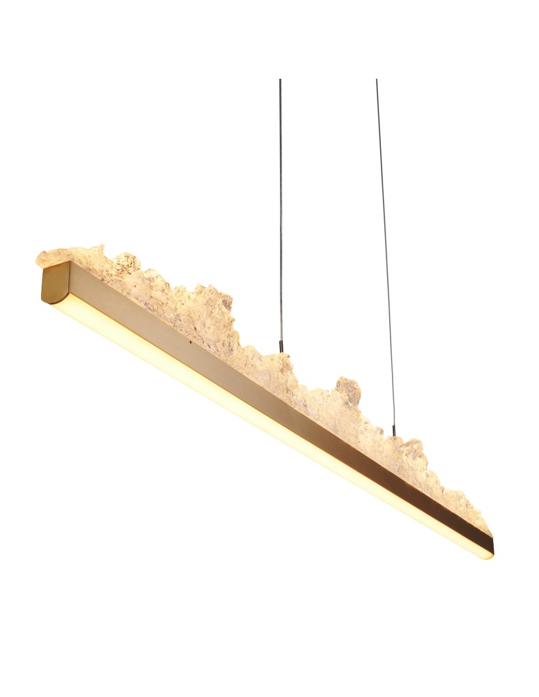 Step Into Design Lampa wisząca MONTANA LONG LED złota 125 cm ST-6490P/L
